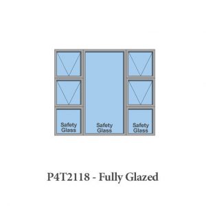 ALUM WIND P4T2118 BRZ (NEUTRON) (RED)