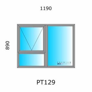 ALUM WIND PTT129 BRZ (NEUTRON) (GREEN)