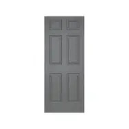 DOOR INT GREY 6 PANEL