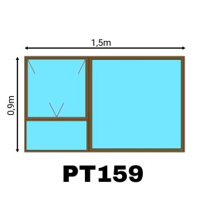 ALUM WIND PTT159 BRZ (NEUTRON) (GREEN)