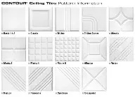 CEILING TILE ENIGMA WHITE
