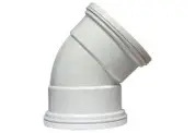 PVC BEND 110 X 45 - SV PL